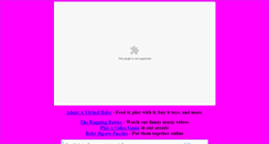 Desktop Screenshot of cyberinfants.com